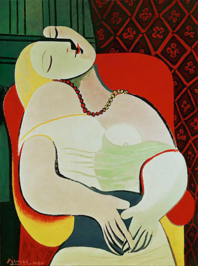 Le rêve (Der Traum) Pablo Picasso